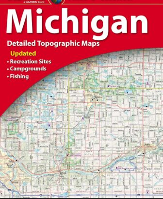 Delorme Atlas & Gazetteer Michigan (Delorme Michigan Atlas and Gazeteer)